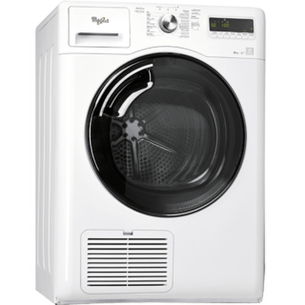 Whirlpool AC 8522 Отдельностоящий Фронтальная загрузка 8кг A Белый сушилка для белья