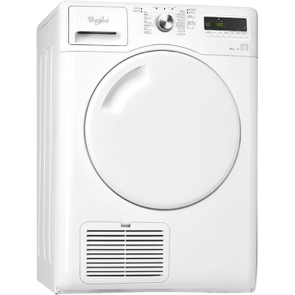 Whirlpool AC 8420 freestanding Front-load 8kg A White tumble dryer