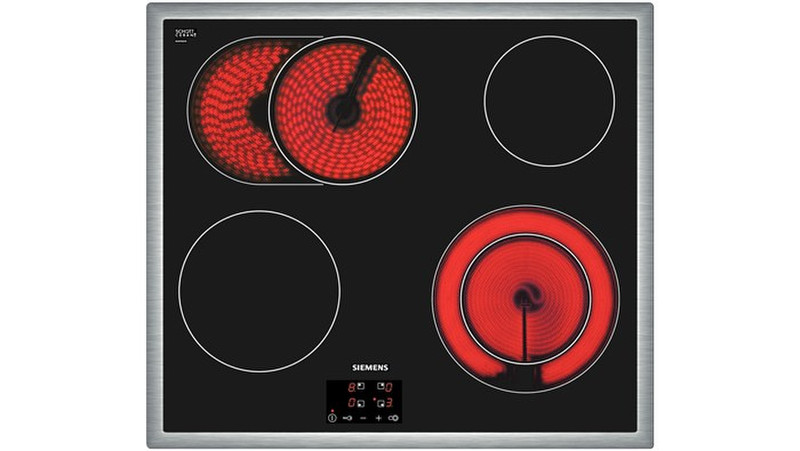 Siemens ET645HN17 Eingebaut Electric hob Schwarz Kochfeld