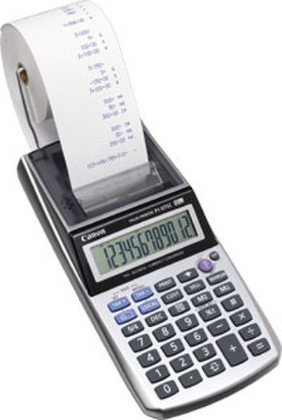 Canon P1-DTSC Настольный Printing calculator Черный, Cеребряный