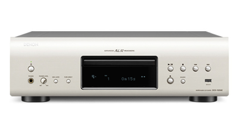 Denon DCD-1520AE HiFi CD player Silver
