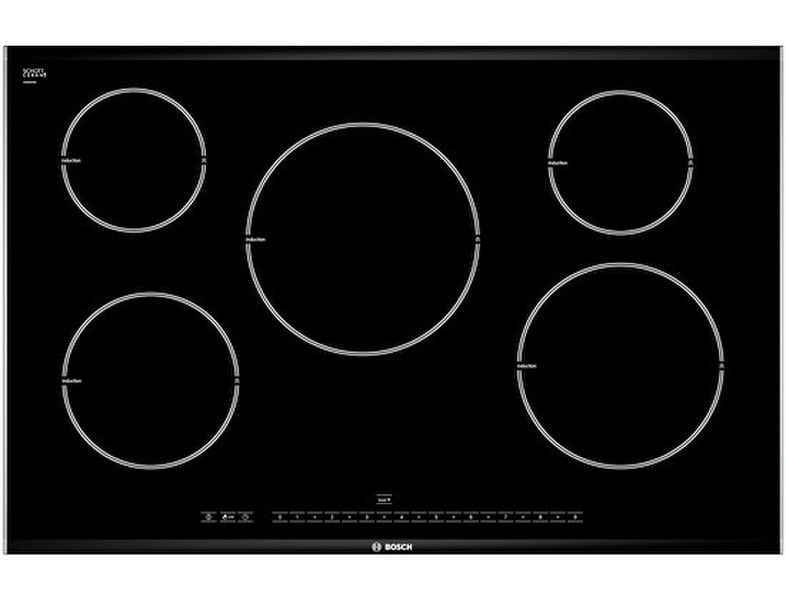 Bosch PIM875N14E Настольный Electric hob Черный плита