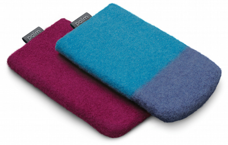 HP Palm Pixi Berry and Blue Wool Pouch