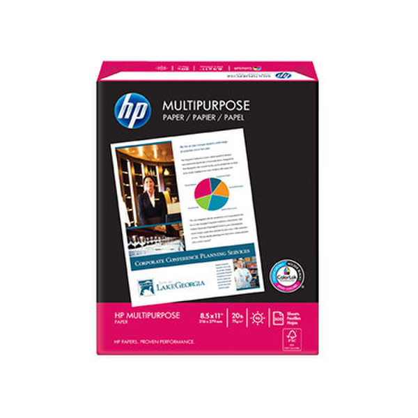 HP Multipurpose Paper-5 reams/Letter/8.5 x 11 in printing paper