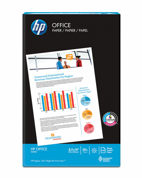 HP Office Paper-10 reams/Legal/8.5 x 14 in бумага для печати