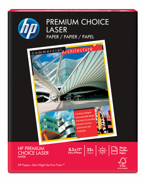 HP Premium Choice LaserJet Paper-6 reams/Letter/8.5 x 11 in бумага для печати