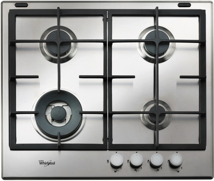 Whirlpool GMA 6422/IX built-in Gas Stainless steel hob