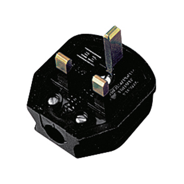 Videk MAS0047 Black electrical power plug