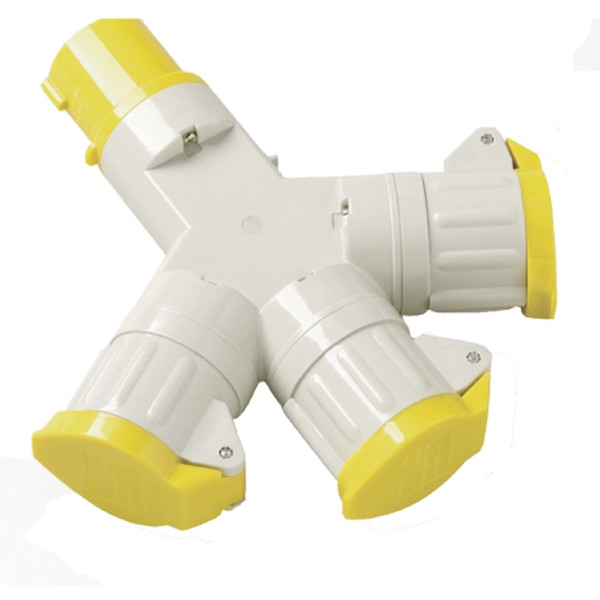 Videk MAS0069 Universal Universal White,Yellow power plug adapter