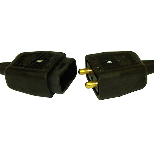 Videk NC102B-01 Black electrical power plug