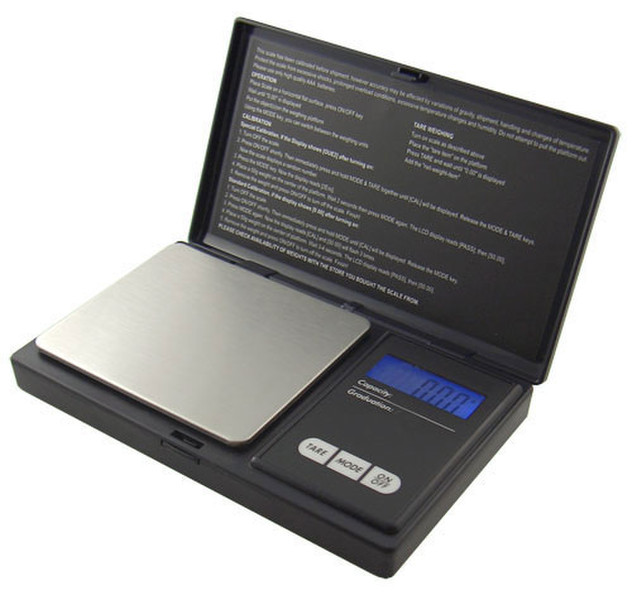 American Weigh Scales AWS-100 Electronic kitchen scale Schwarz