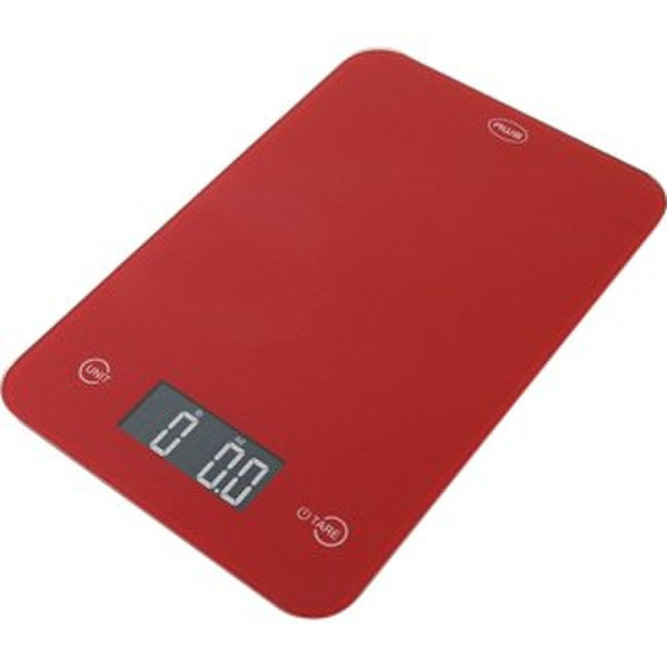 American Weigh Scales ONYX-5K Electronic kitchen scale Red