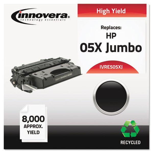 Innovera IVRE505XJ Тонер 8000страниц Черный тонер и картридж для лазерного принтера