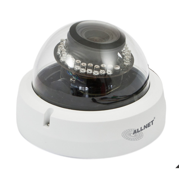 ALLNET ALL2295v2 IP security camera Indoor & outdoor Dome Black,White