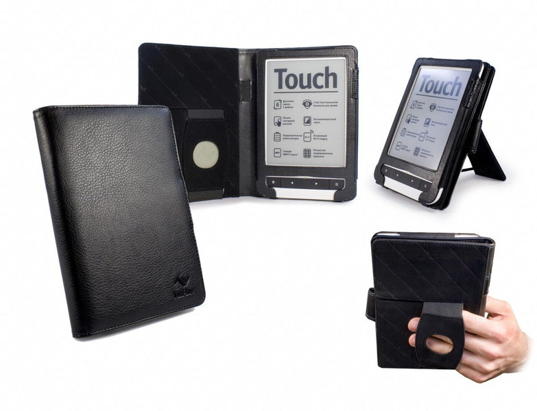 Tuff-Luv A11_15 Flip Black e-book reader case