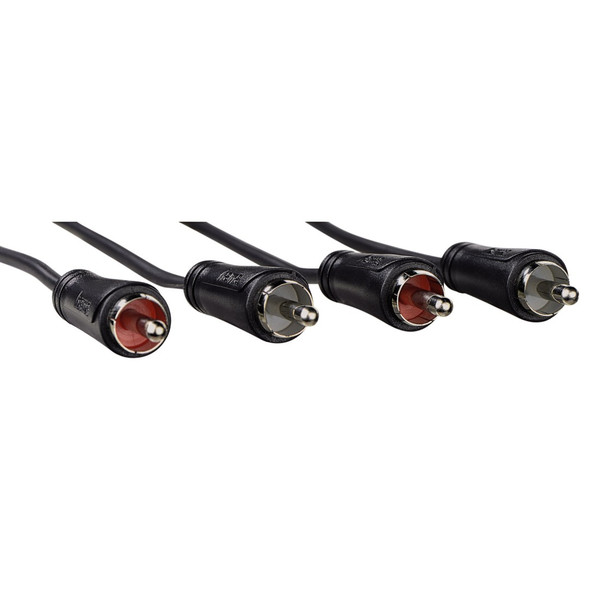 Hama 7122275 10m 2 x RCA 2 x RCA Black audio cable