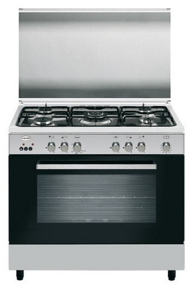 Glem A96MIF Freestanding Gas hob A Stainless steel cooker