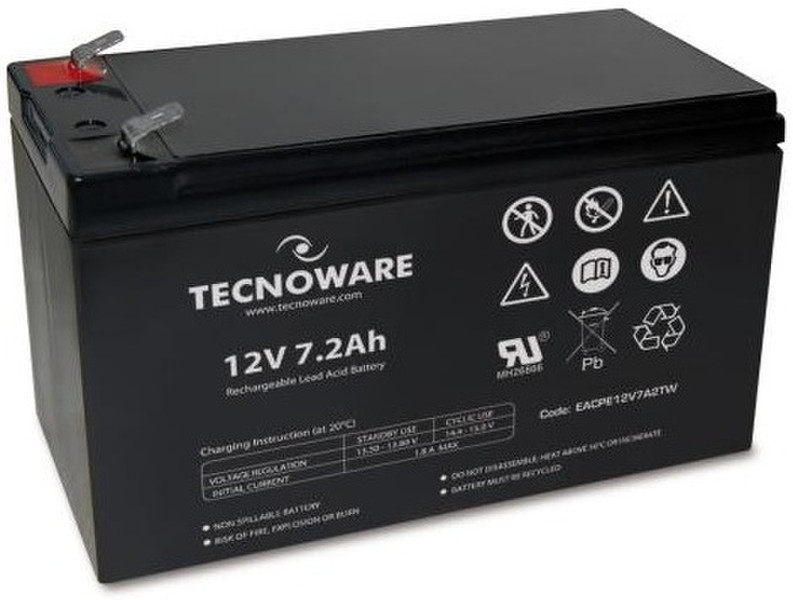 Tecnoware EACPE12V7A2TW Wiederaufladbare Batterie / Akku