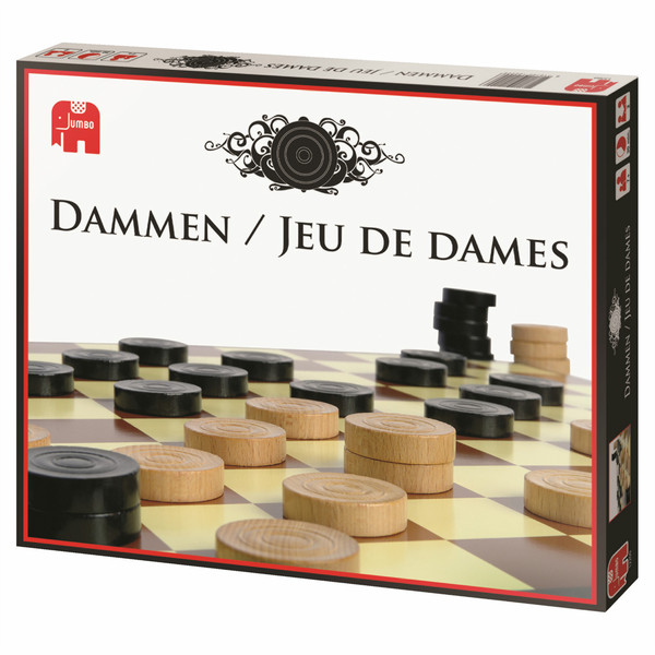 Jumbo Dammen Полноразмерный Международные шашки