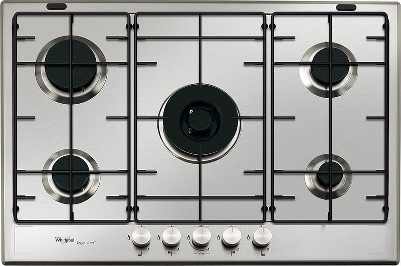 Whirlpool GMF 7521/IXL Встроенный Газ Нержавеющая сталь плита