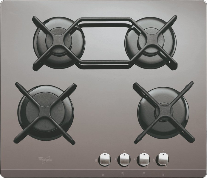 Whirlpool AKT 424/S built-in Gas Silver hob