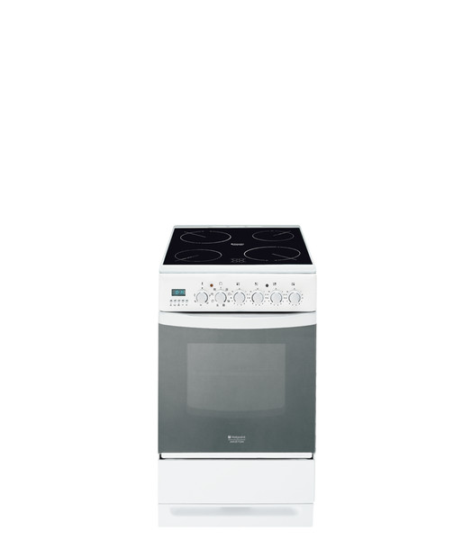 Hotpoint C 3V P6 (W) R /HA S Freestanding Ceramic Black,White cooker