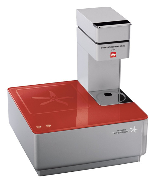 Illy Y1.1 Touch Iperespresso Pad-Kaffeemaschine 0.7l Rot