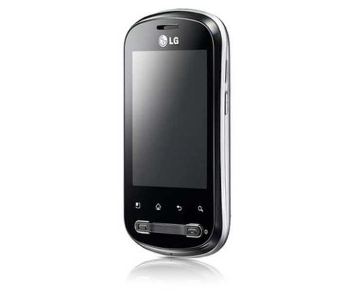 LG Optimus Me P350 Черный, Cеребряный