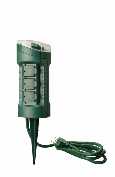 Coleman Cable 13547 6AC outlet(s) 1.8m Green power extension
