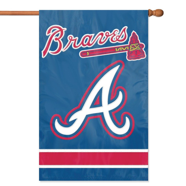 The Party Animal Braves Applique Banner Flag