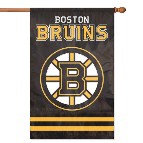 The Party Animal Bruins Applique Banner Flag