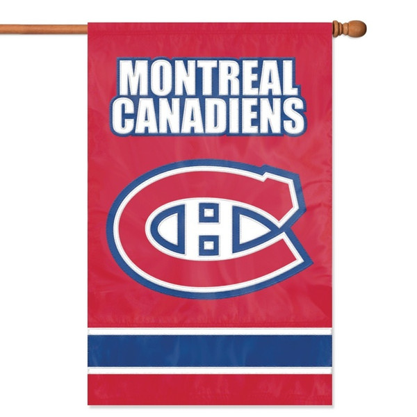 The Party Animal Canadiens Applique Banner Flag