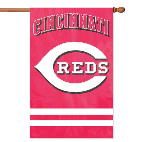 The Party Animal Reds Applique Banner Flag