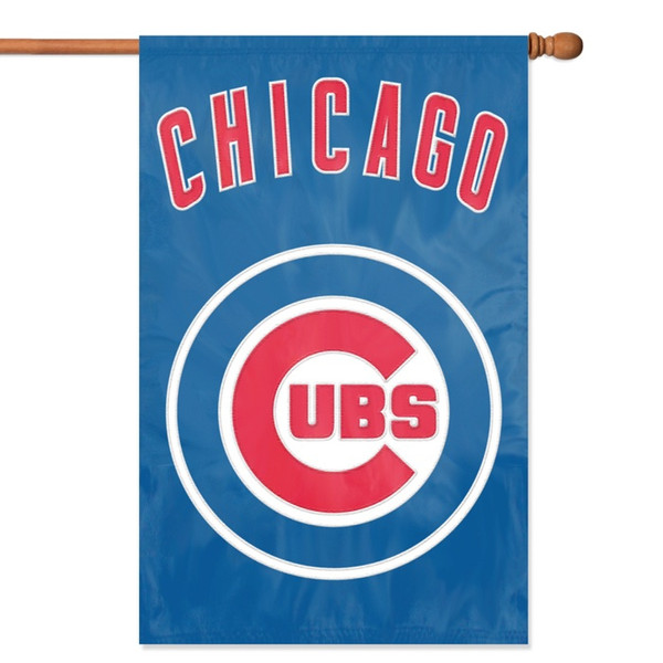 The Party Animal Cubs Applique Banner Flag