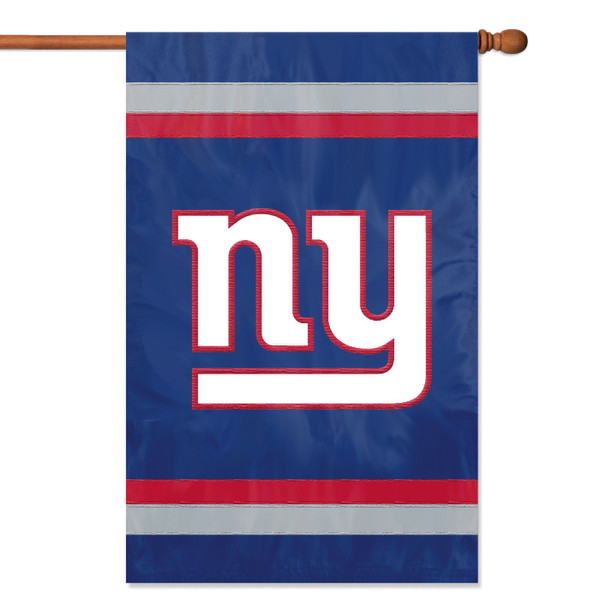 The Party Animal NY Giants Applique Banner Flag
