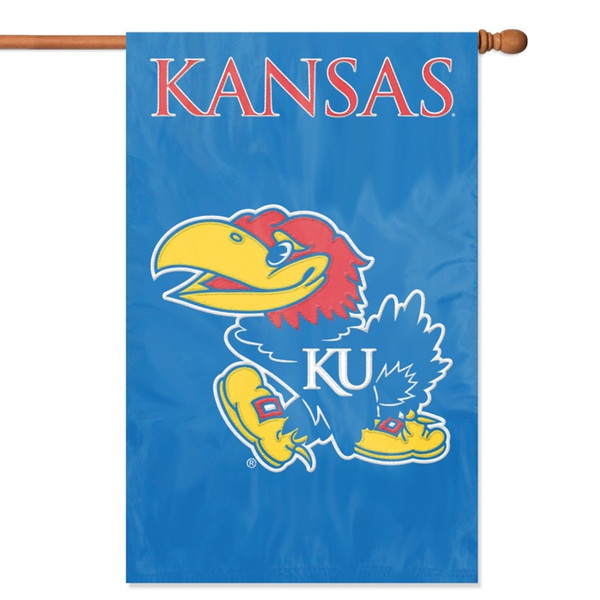 The Party Animal Kansas Applique Banner Flag