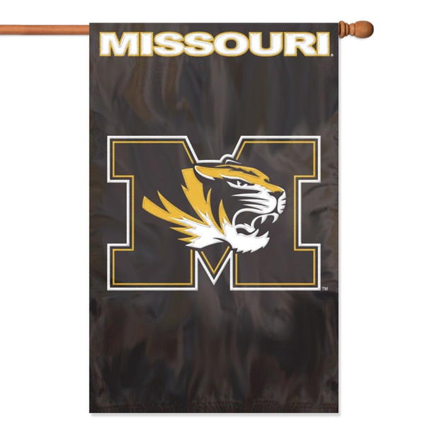 The Party Animal Missouri Applique Banner Flag