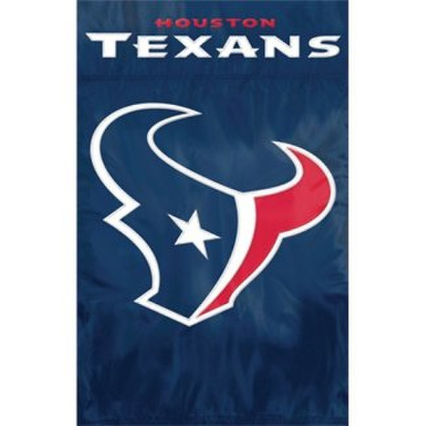 The Party Animal Texans Applique Banner Flag