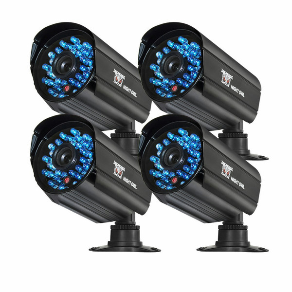 NIGHT OWL CAM-4PK-600 CCTV security camera Innen & Außen Geschoss Schwarz Sicherheitskamera