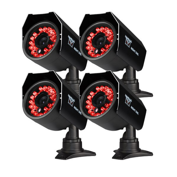 NIGHT OWL CAM-4PK-624 CCTV security camera Indoor & outdoor Bullet Black security camera