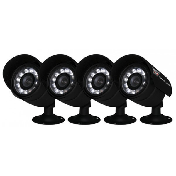 NIGHT OWL CAM-4PK-CM115 CCTV security camera Innen & Außen Geschoss Schwarz Sicherheitskamera