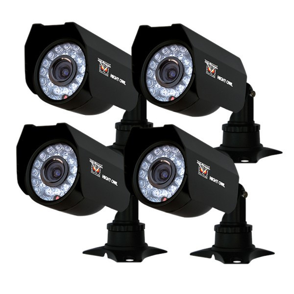 NIGHT OWL CAM-4PK-CM245 CCTV security camera Innen & Außen Geschoss Schwarz Sicherheitskamera