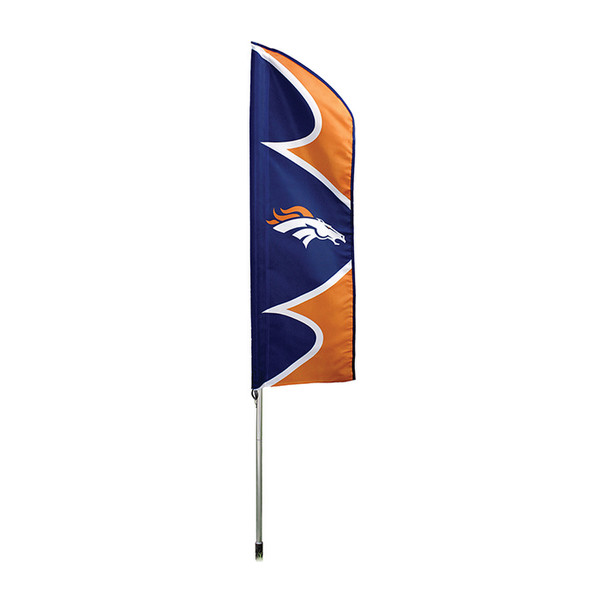 The Party Animal Broncos Swooper Flag