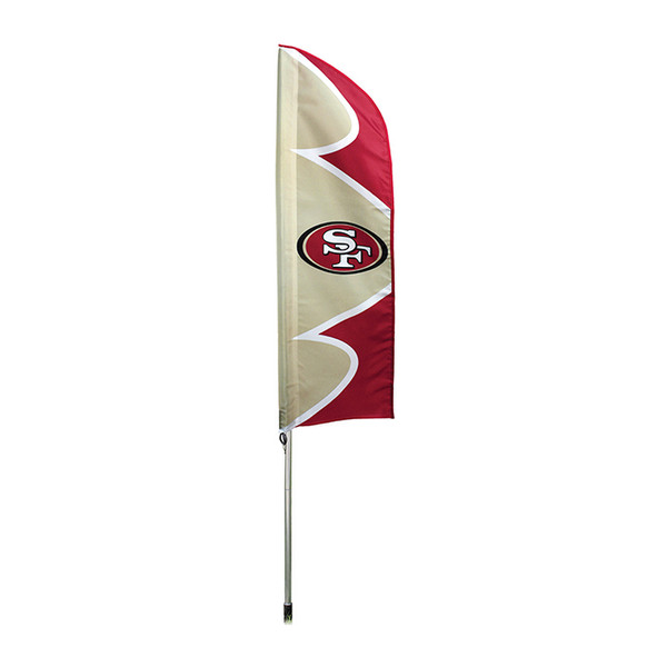 The Party Animal Forty-Niners Swooper Flag