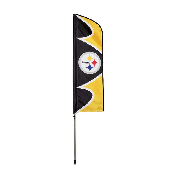 The Party Animal Steelers Swooper Flag