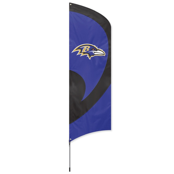 The Party Animal Ravens Tall Team Flag