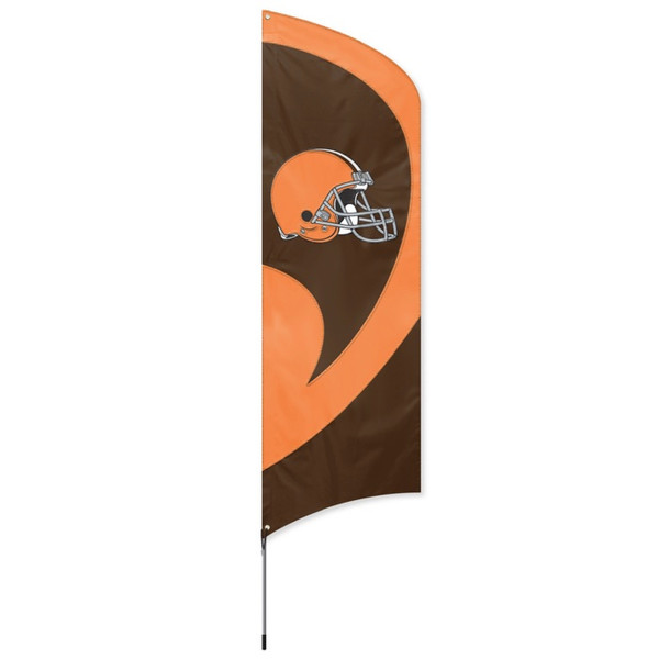 The Party Animal Browns Tall Team Flag