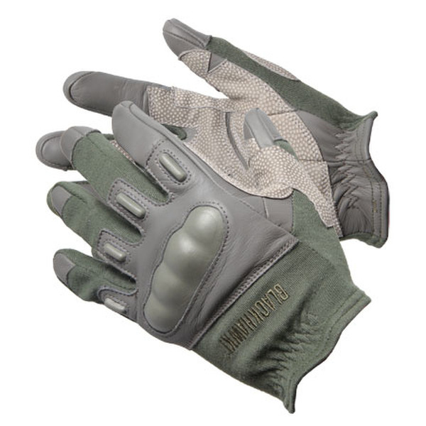 Black Hawk Labs 8157LGOD Leather,Nylon Green,Grey 1pc(s) protective glove