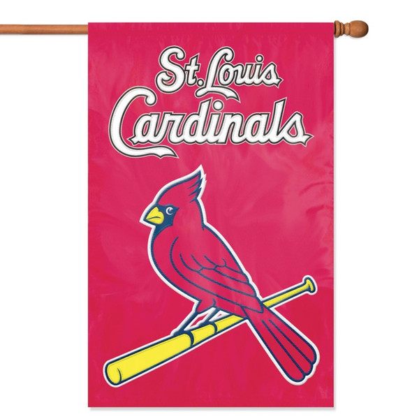 The Party Animal Cardinals Applique Banner Flag