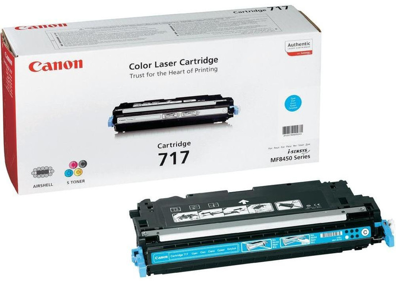 Canon 717 Laser toner 4000pages Cyan